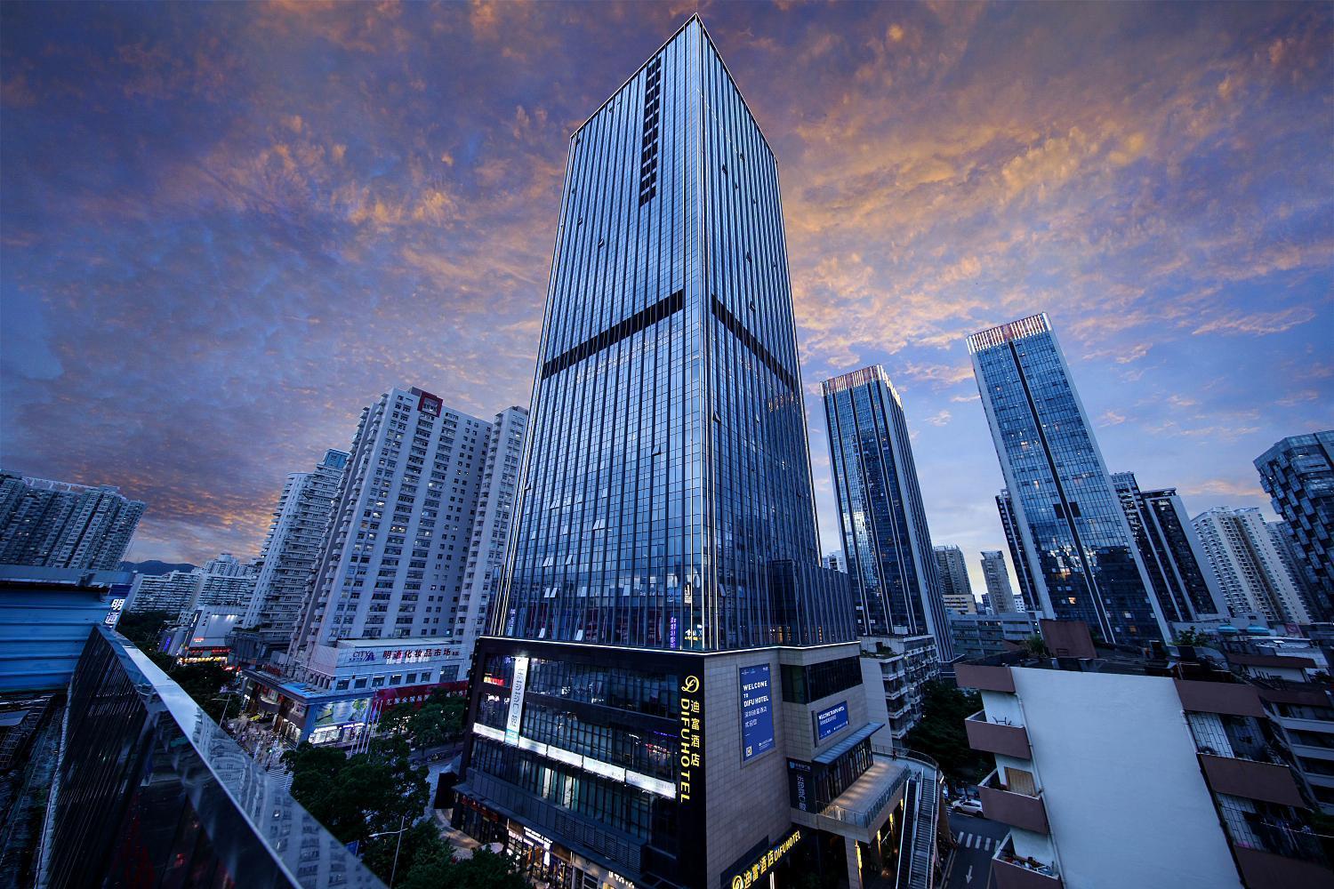 Shenzhen Futian Difu Hotel Huaqiangbei Branch Exterior foto